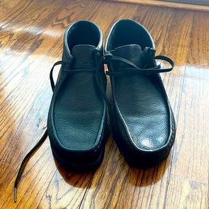 Mens Clarks Shacre Chukka Boot - Black